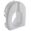 PCP, Molded Raised Toilet Seat with Tightening Lock, 7015 - Image 4